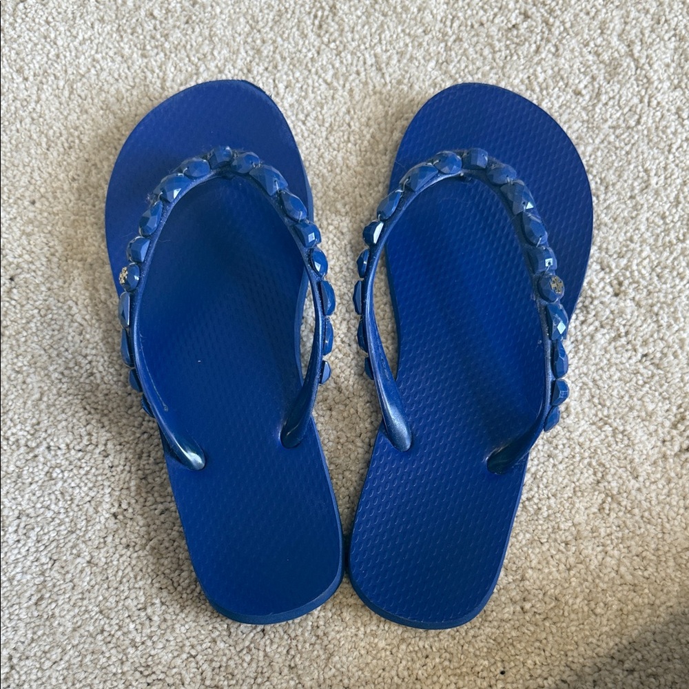 Tory Burch Blue Sandals - Picture 3 of 6